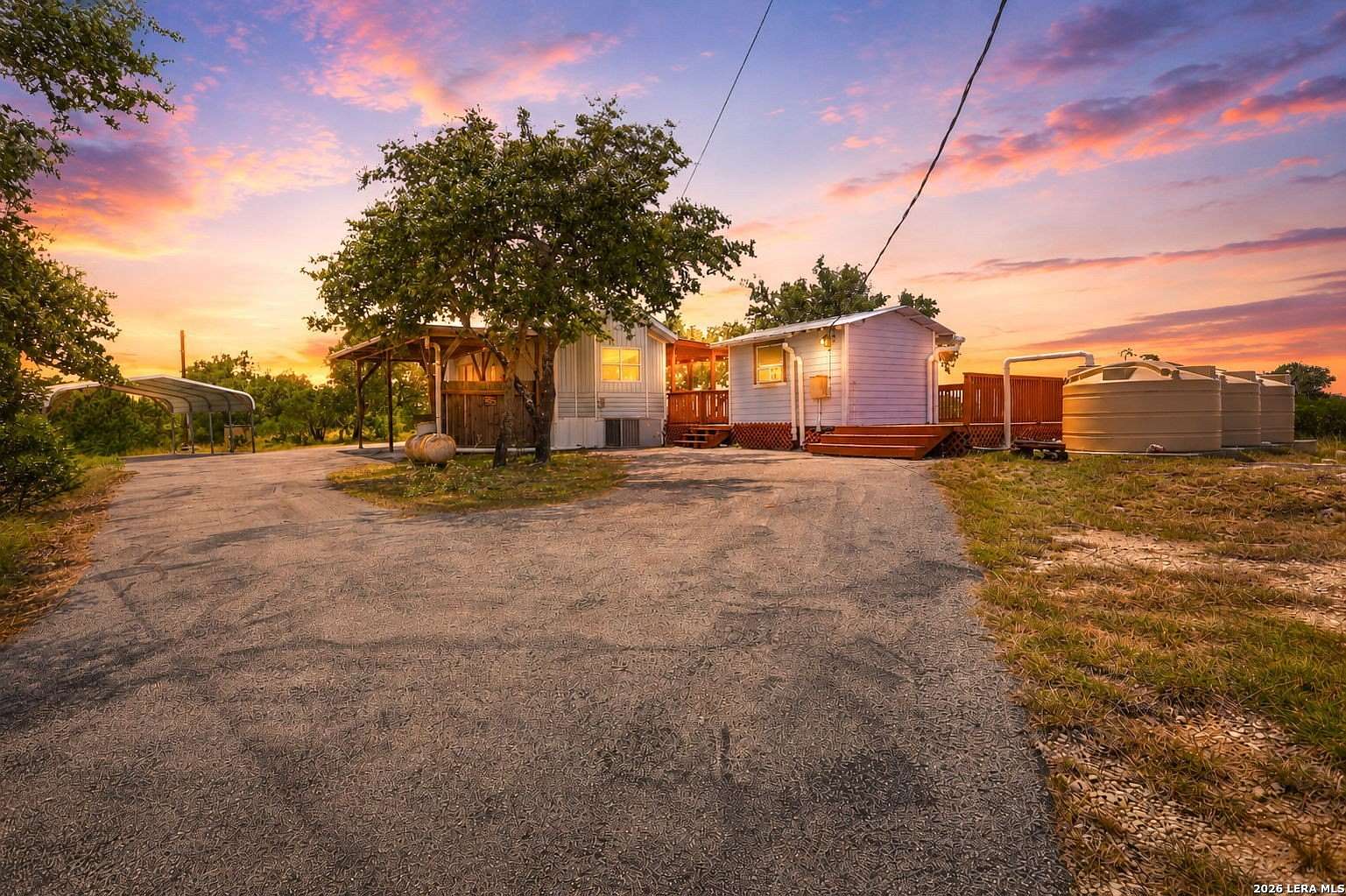 5 Acres of Land with Home for Sale in Pipe Creek, Texas