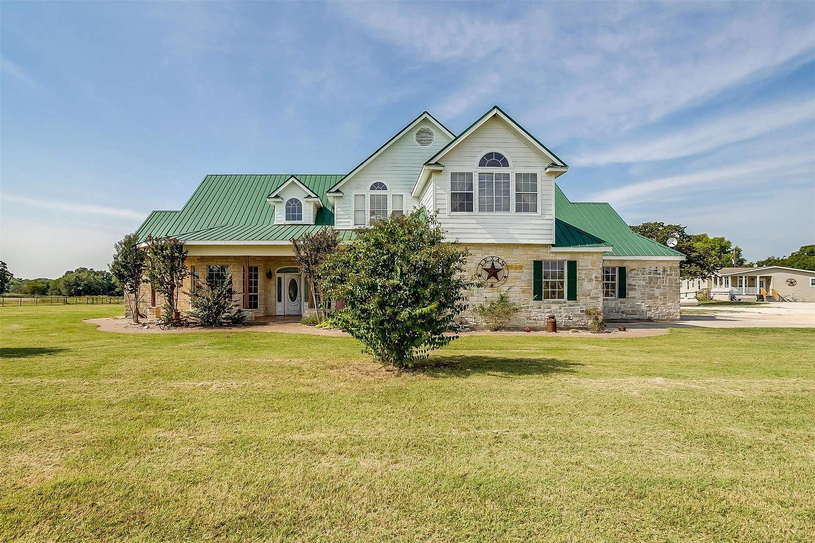 26 Acres of Agricultural Land with Home for Sale in Brock, Texas