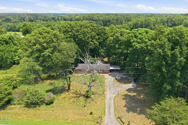 3 Acres of Land with Home for Sale in Cedar Grove, North Carolina