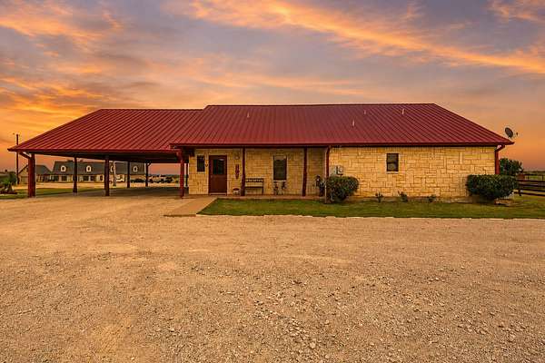 5.76 Acres of Land with Home for Sale in Sanger, Texas