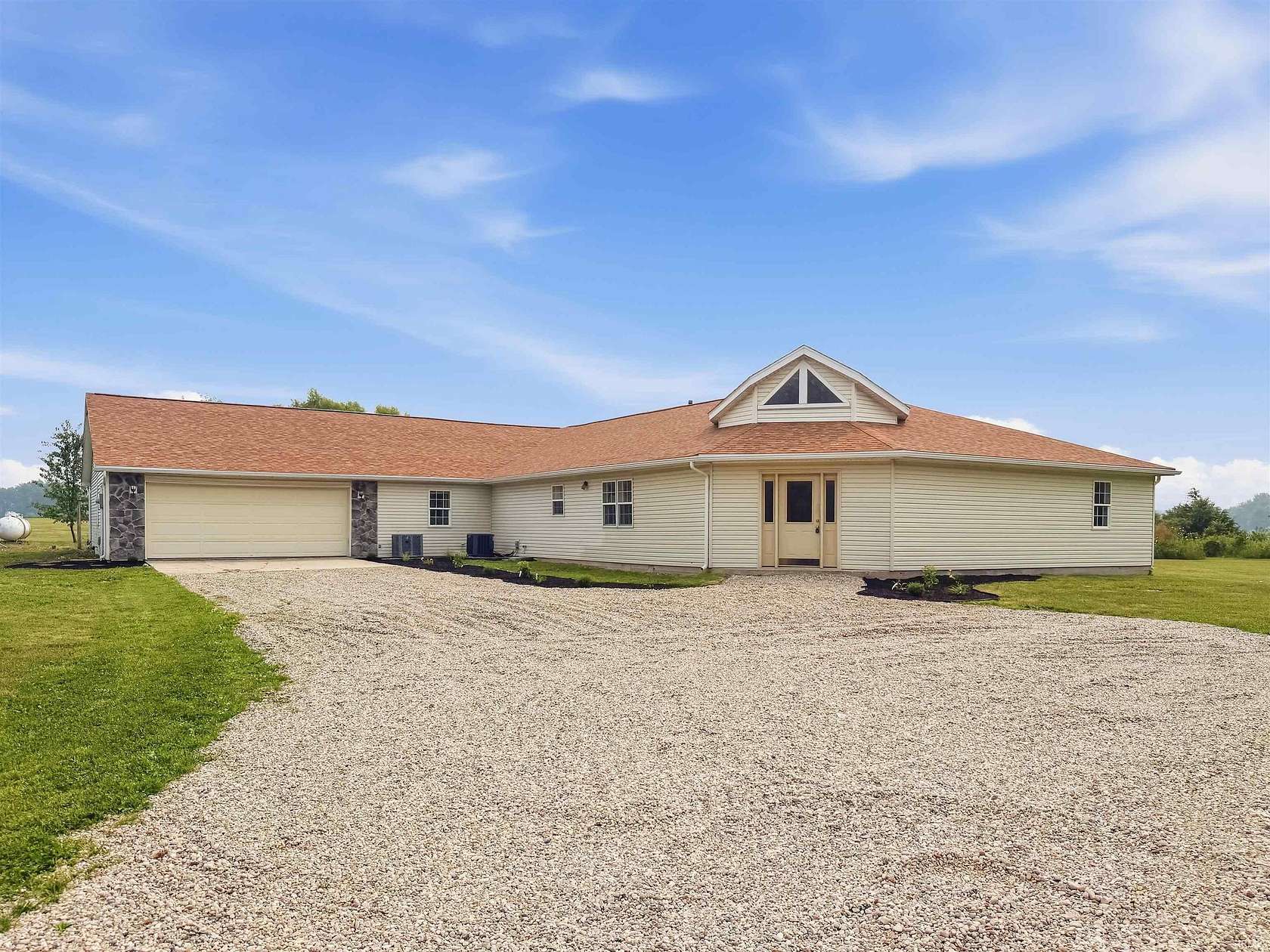 3 Acres of Land with Home for Sale in Columbia City, Indiana