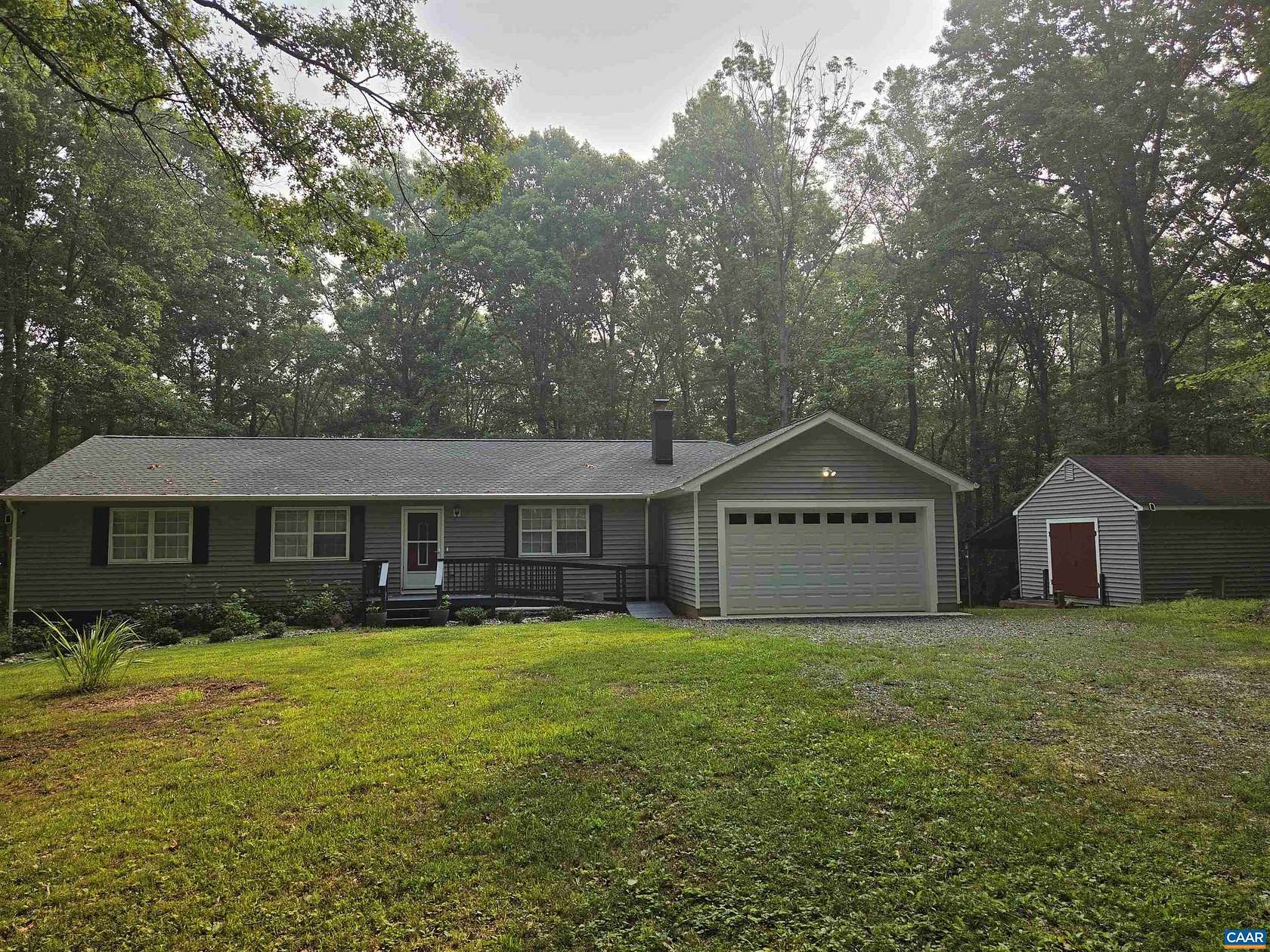 5 Acres of Land with Home for Sale in Louisa, Virginia