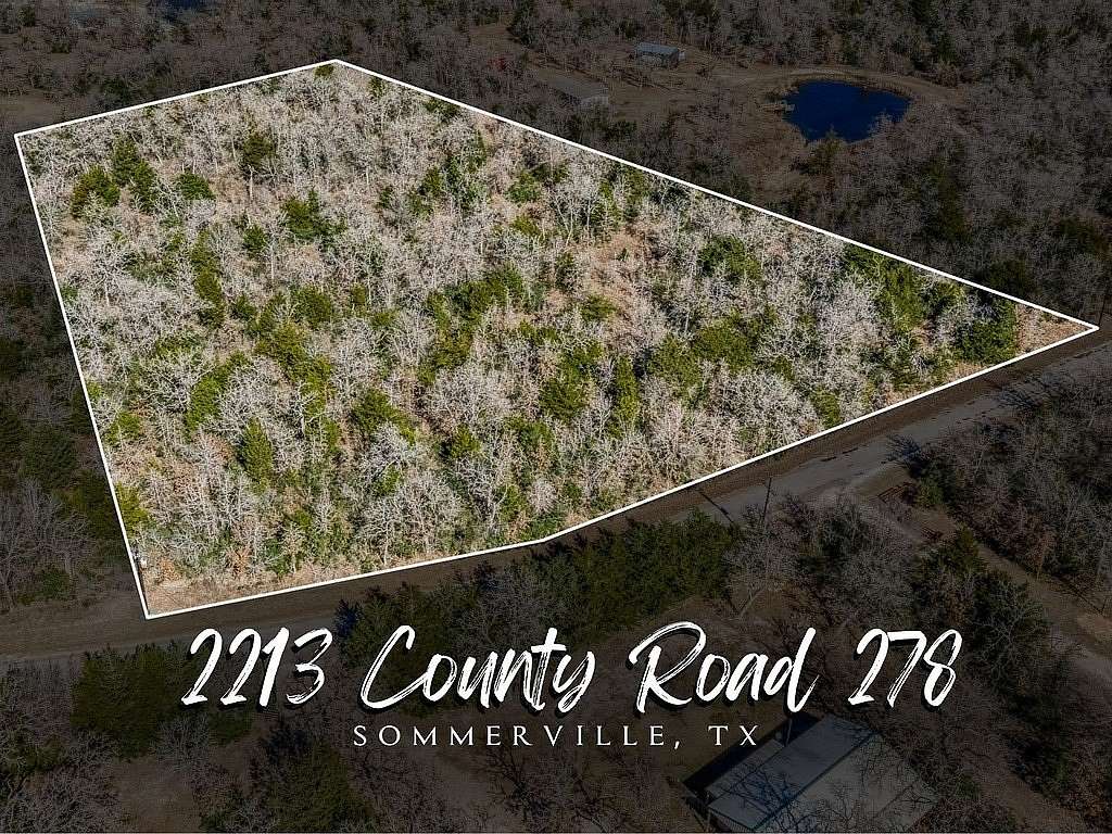 6.28 Acres of Residential Land for Sale in Somerville, Texas