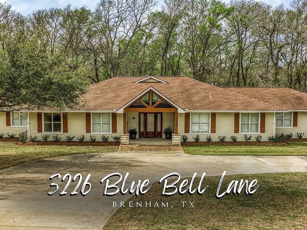 3.51 Acres of Land with Home for Sale in Brenham, Texas