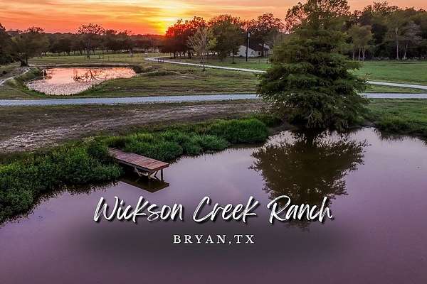 154 Acres of Land with Home for Sale in Bryan, Texas