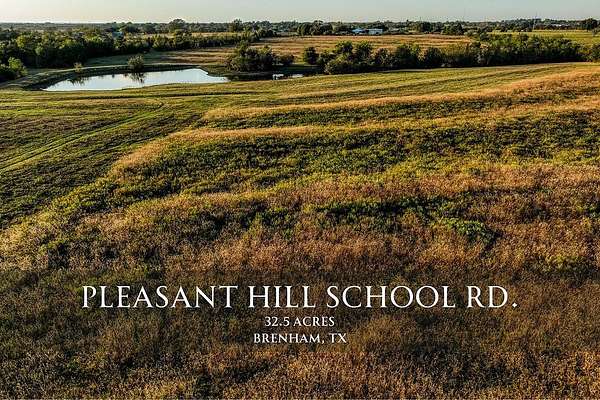 32.5 Acres of Recreational Land for Sale in Brenham, Texas