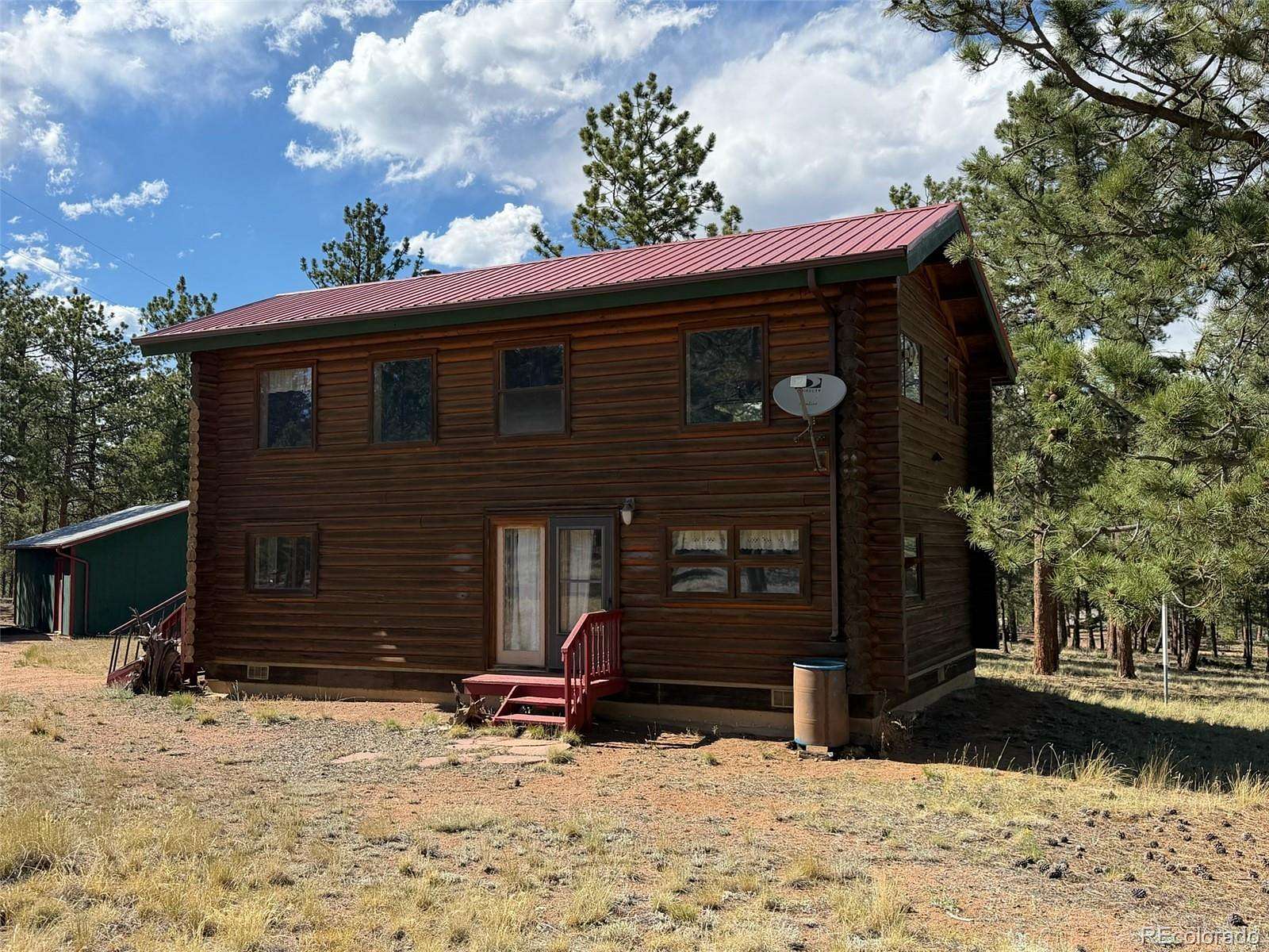 9.8 Acres of Land with Home for Sale in Lake George, Colorado