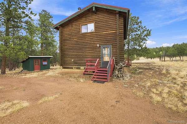 9.8 Acres of Land with Home for Sale in Lake George, Colorado