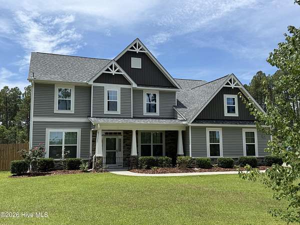 3 Acres of Land with Home for Sale in Pinebluff, North Carolina