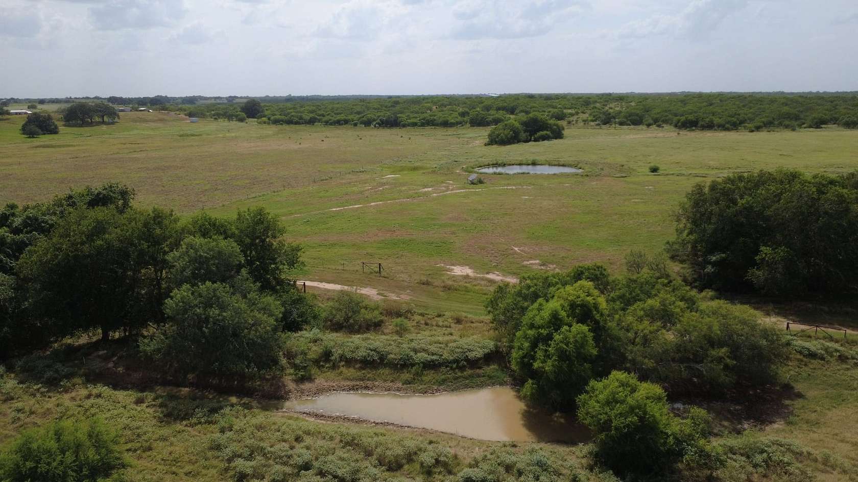 168 Acres of Land with Home for Sale in Floresville, Texas