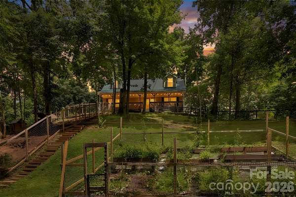 2.48 Acres of Land with Home for Sale in Leicester, North Carolina