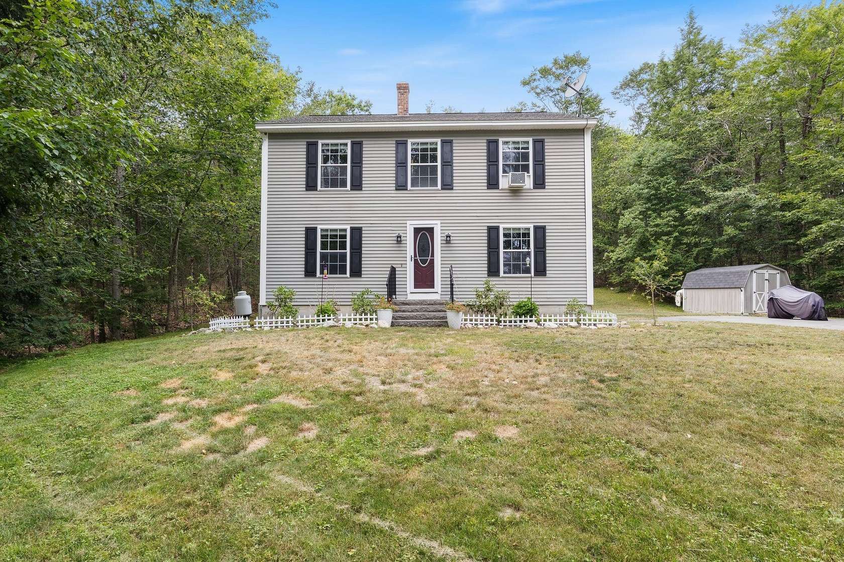 1.88 Acres of Land with Home for Sale in Windham Town, Maine