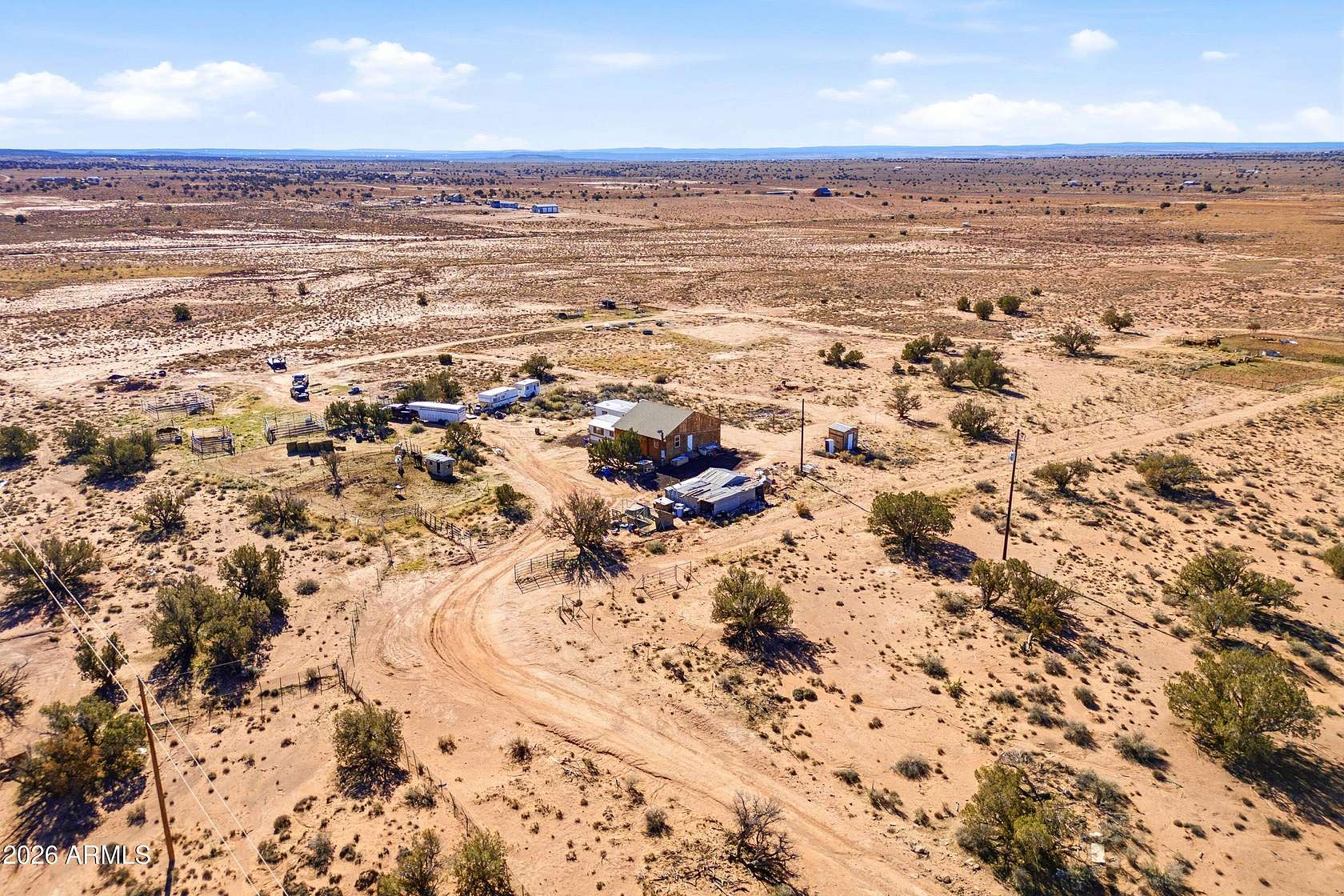 40.7 Acres of Agricultural Land with Home for Sale in Snowflake, Arizona