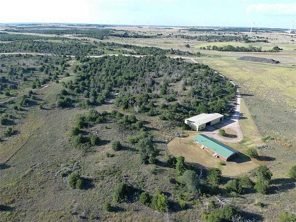 22.3 Acres of Recreational Land with Home for Sale in Canton, Oklahoma