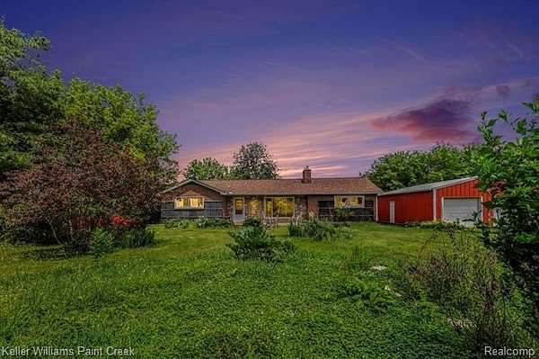 2.85 Acres of Land with Home for Sale in Addison Township, Michigan