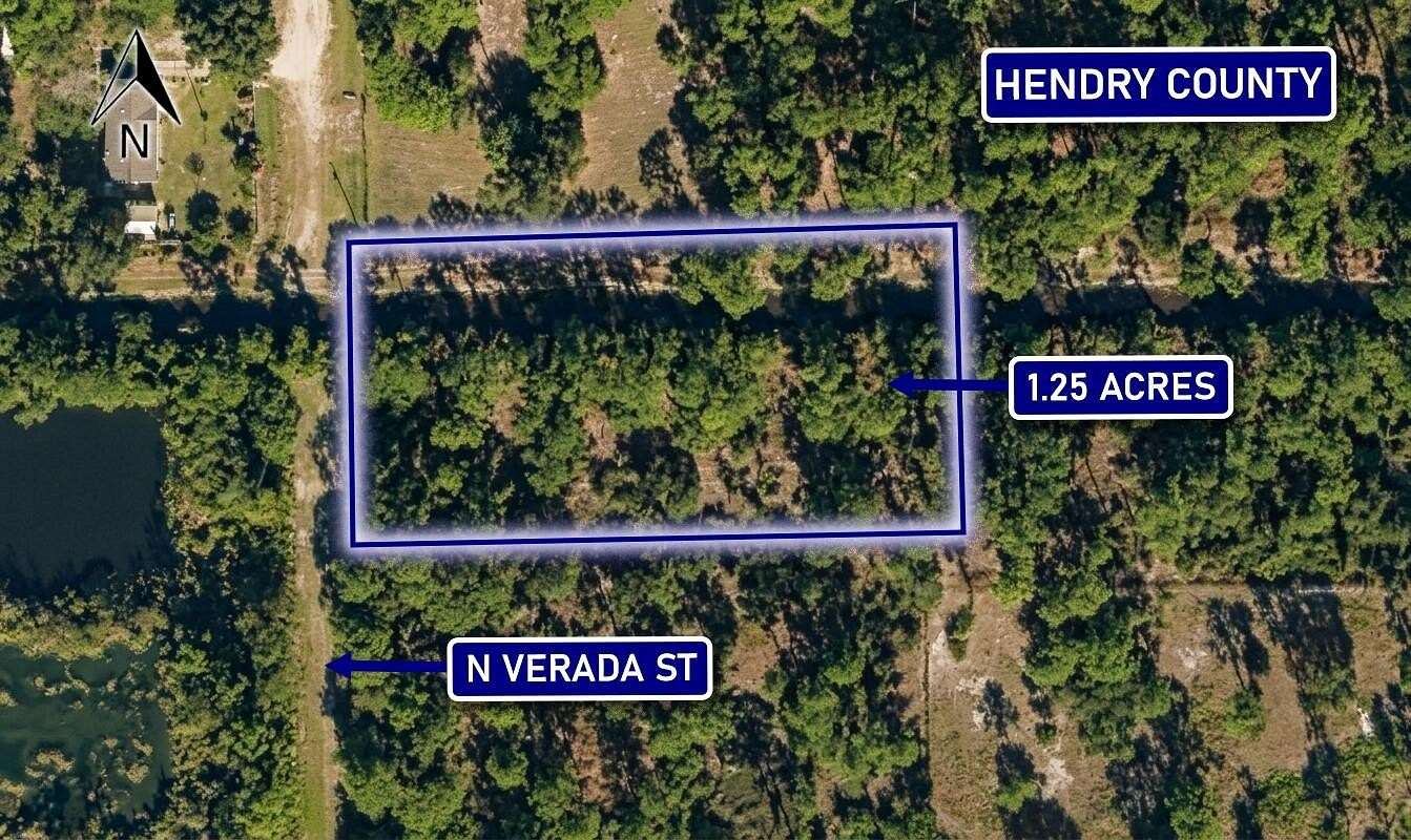 1.25 Acres of Residential Land for Sale in Clewiston, Florida