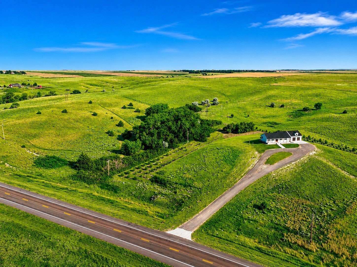 4 Acres of Land with Home for Sale in Benkelman, Nebraska