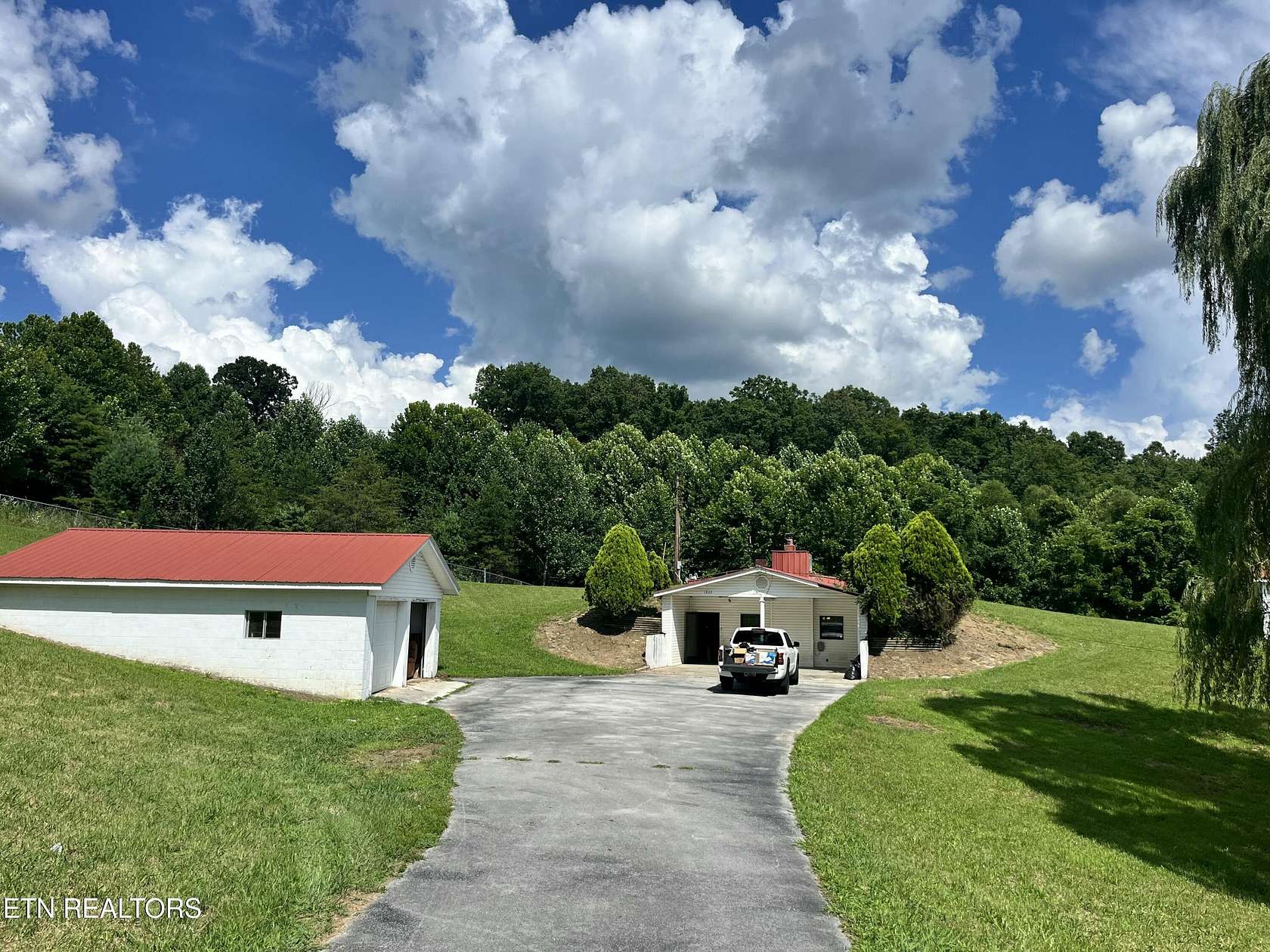 8.2 Acres of Land with Home for Sale in Robbins, Tennessee