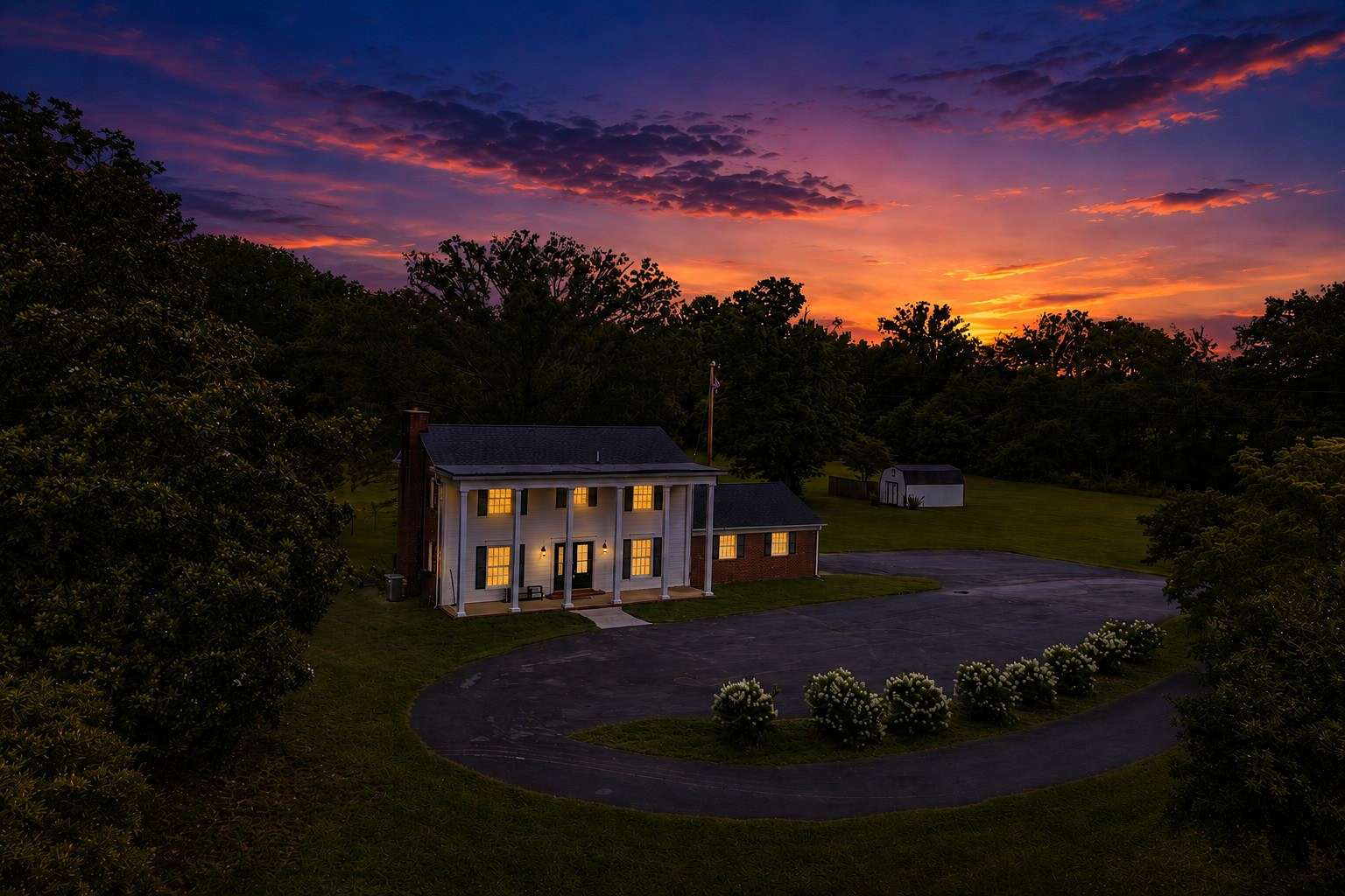 15.8 Acres of Land with Home for Sale in Hillsboro, Tennessee