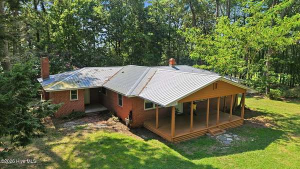 27.6 Acres of Land with Home for Sale in Carthage, North Carolina