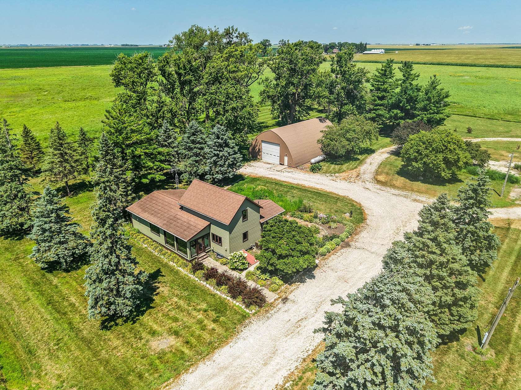 3.64 Acres of Land with Home for Sale in Webster City, Iowa