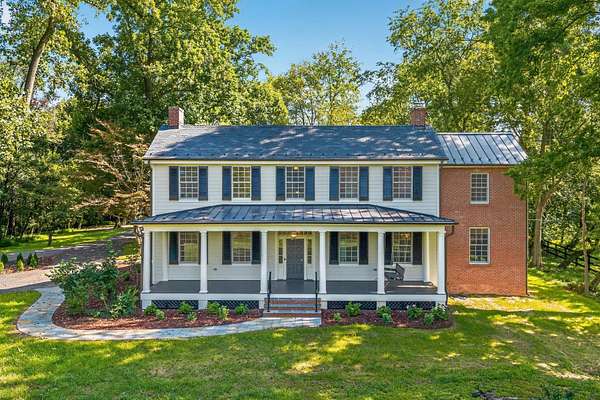 9 Acres of Land with Home for Sale in Frederick, Maryland