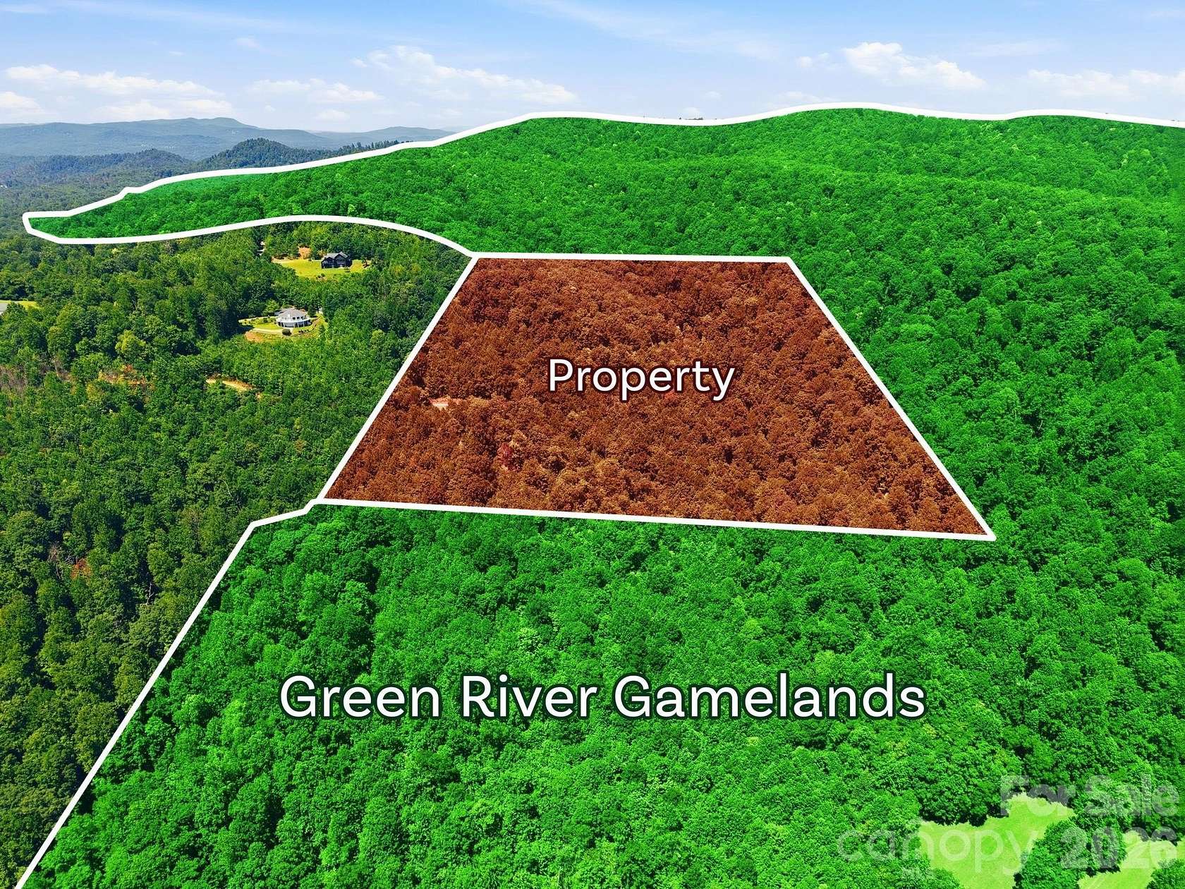 25 Acres of Recreational Land for Sale in Saluda, North Carolina