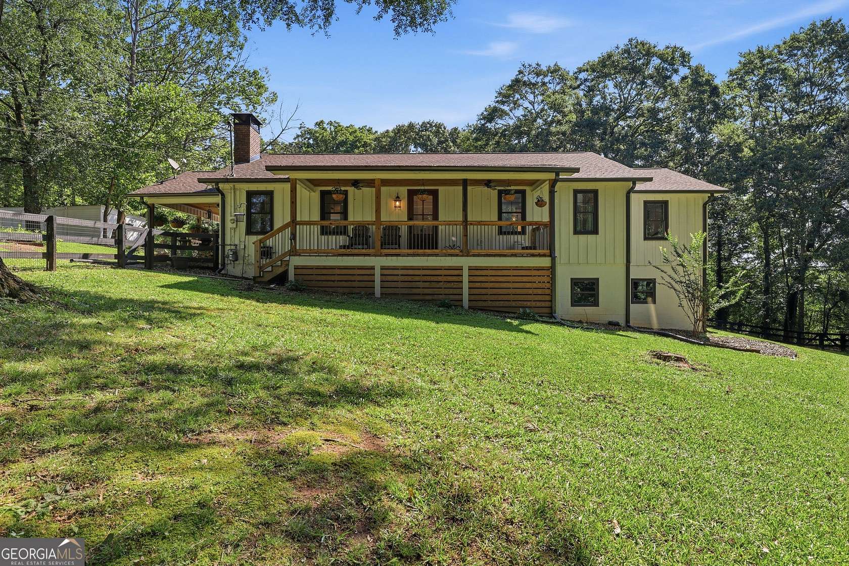4.82 Acres of Land with Home for Sale in Clarkesville, Georgia