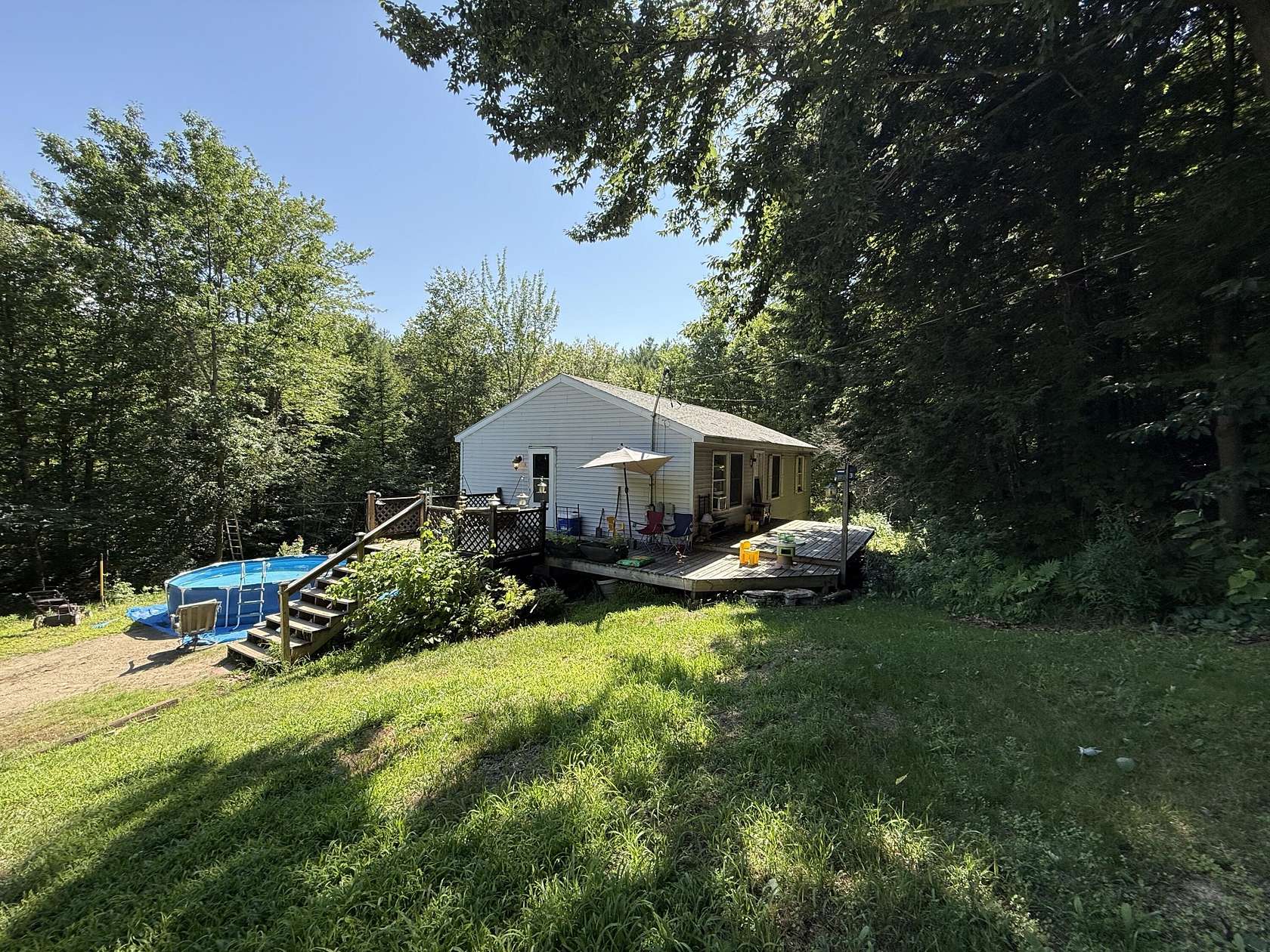 3.5 Acres of Land with Home for Sale in Jay, Maine