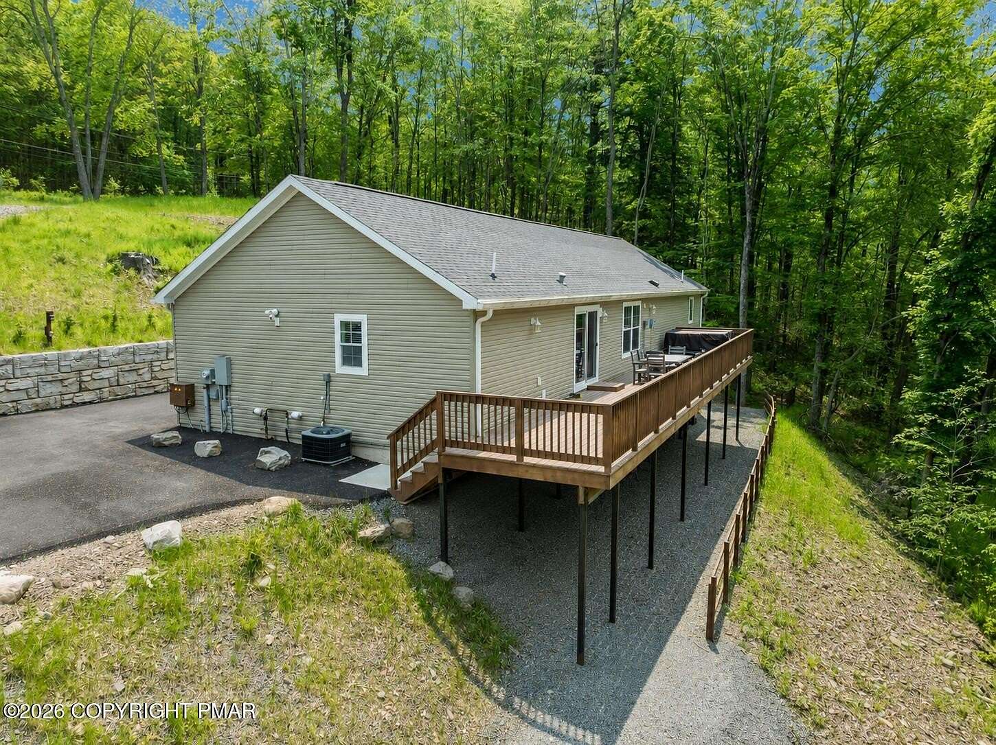 3 Acres of Land with Home for Sale in Pocono Lake, Pennsylvania