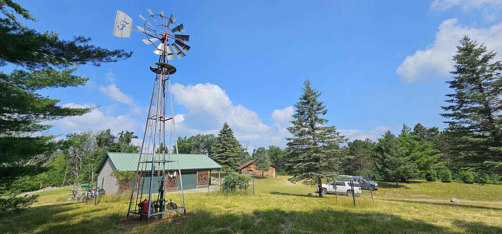 40 Acres of Recreational Land with Home for Sale in Curran, Michigan