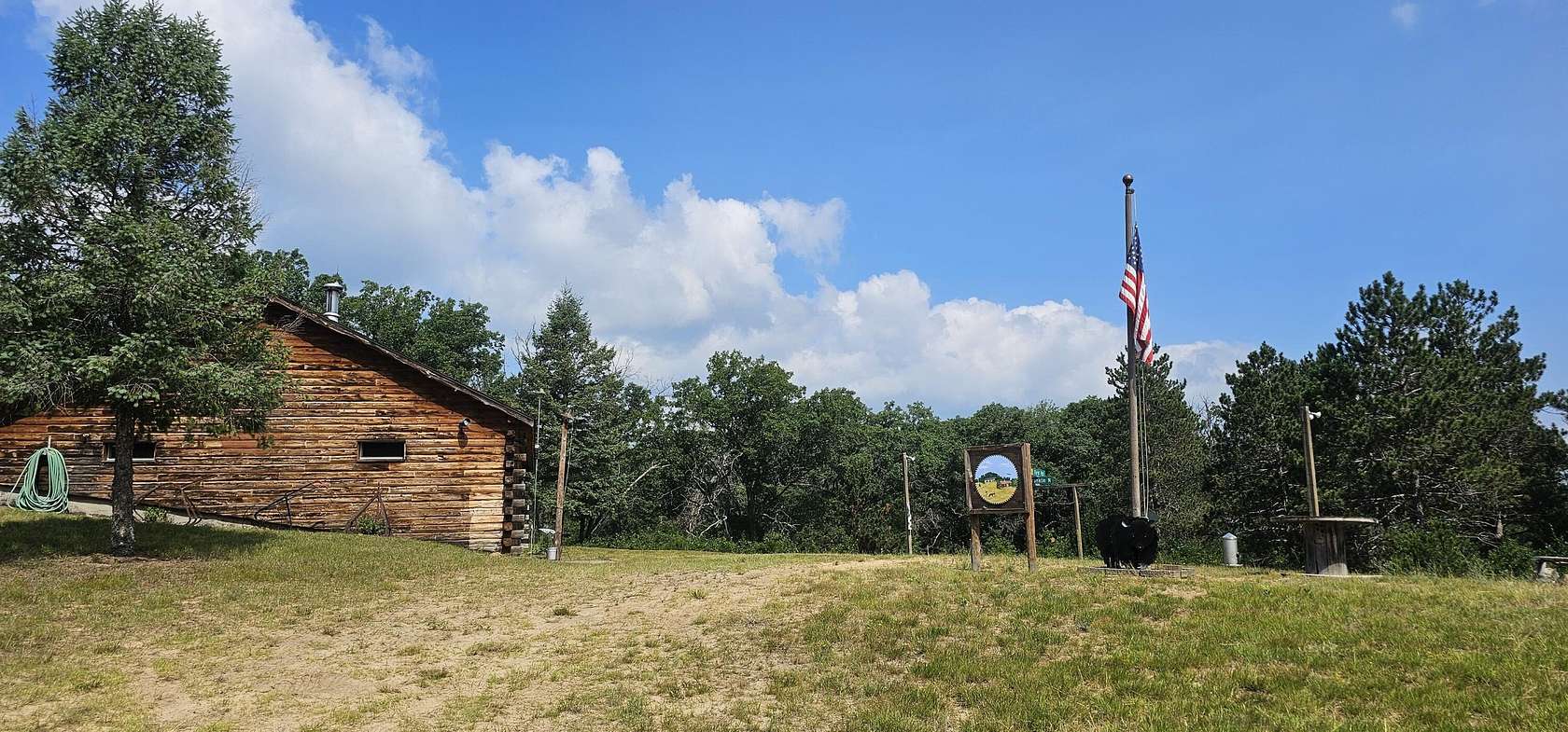 40 Acres of Recreational Land with Home for Sale in Curran, Michigan
