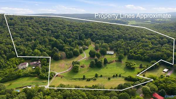 30 Acres of Agricultural Land with Home for Sale in Woodville, Alabama