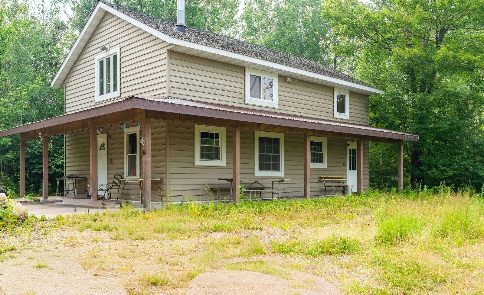 80 Acres of Recreational Land with Home for Sale in Prentice, Wisconsin