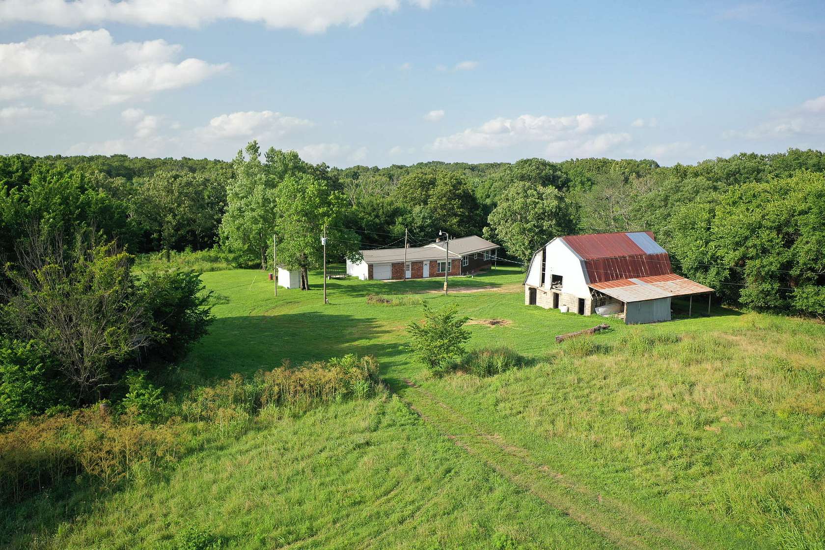 5 Acres of Land with Home for Sale in Neosho, Missouri