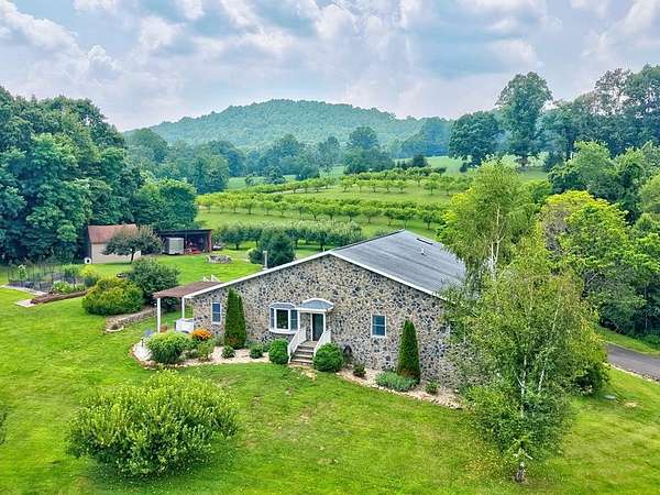 15.5 Acres of Land with Home for Sale in Fancy Gap, Virginia