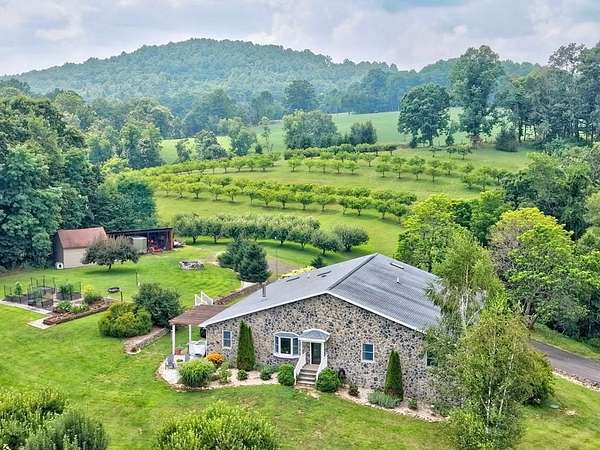 15.5 Acres of Land with Home for Sale in Fancy Gap, Virginia