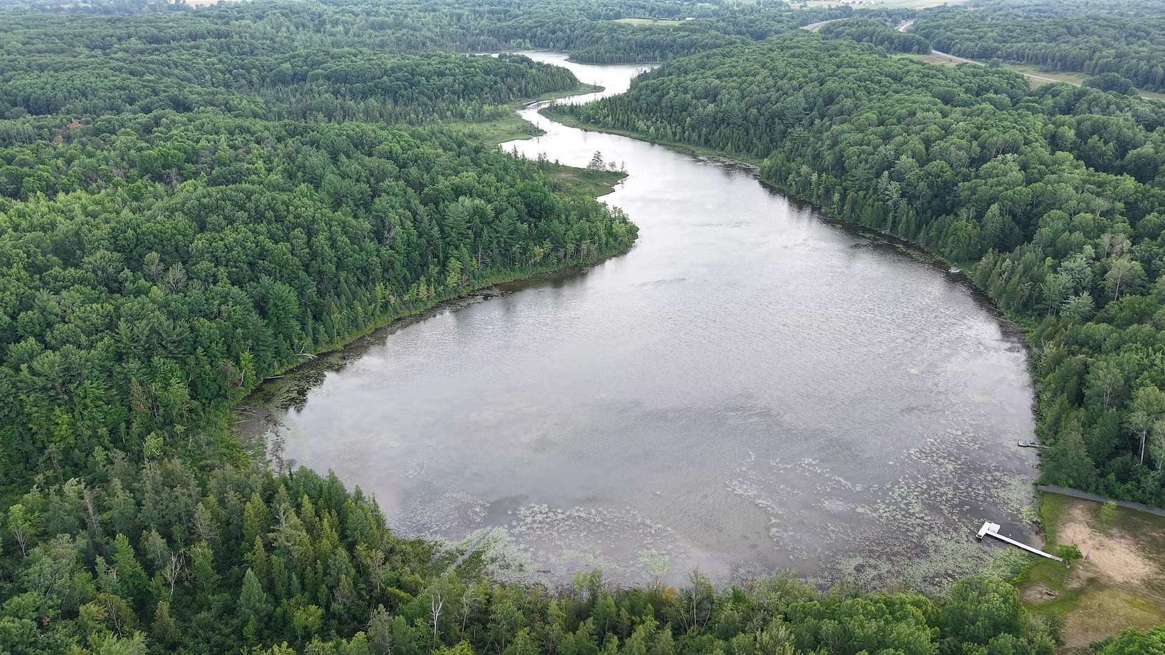 5.5 Acres of Residential Land for Sale in Farwell, Michigan