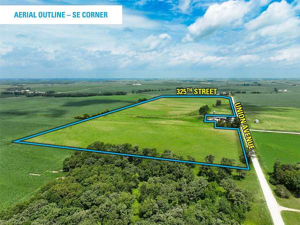 189 Acres of Agricultural Land for Sale in Bagley, Iowa