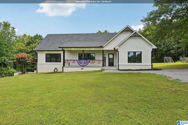 10 Acres of Land with Home for Sale in Hanceville, Alabama
