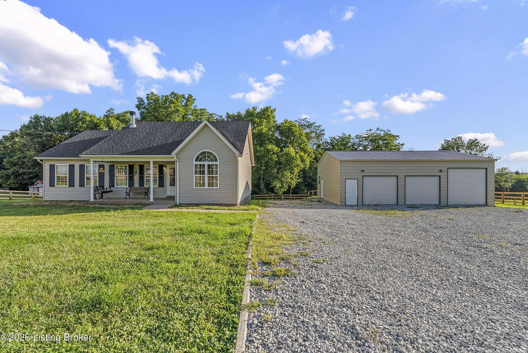 2.76 Acres of Land with Home for Sale in Taylorsville, Kentucky