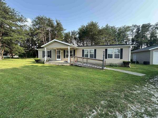 1.68 Acres of Land with Home for Sale in Mitchell, Indiana