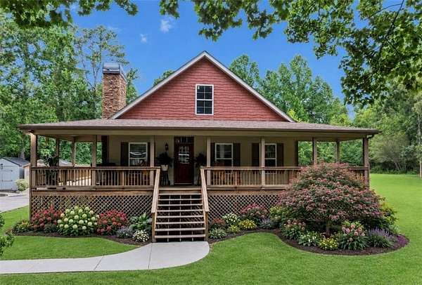 2 Acres of Land with Home for Sale in Cumming, Georgia