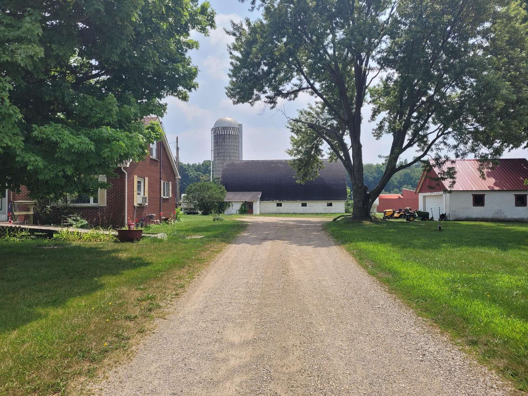 120 Acres of Land with Home for Sale in Grass Lake, Michigan