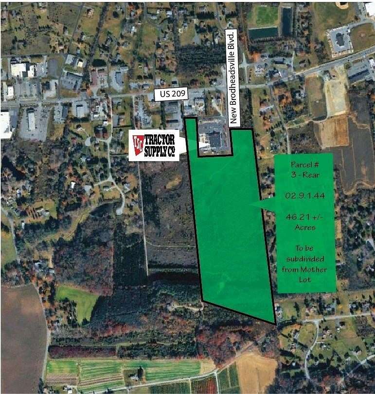 46.2 Acres of Commercial Land for Sale in Chestnuthill Township, Pennsylvania