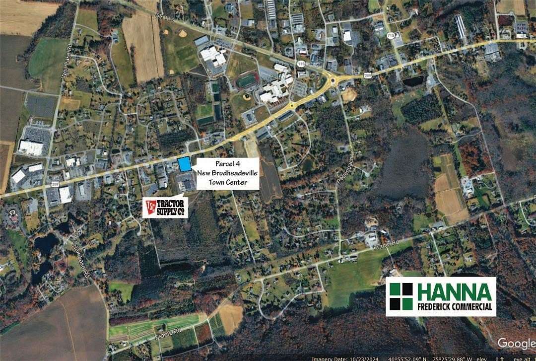 1.63 Acres of Commercial Land for Sale in Chestnuthill Township, Pennsylvania