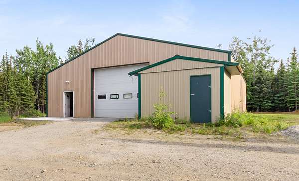 4.56 Acres of Land with Home for Sale in Delta Junction, Alaska