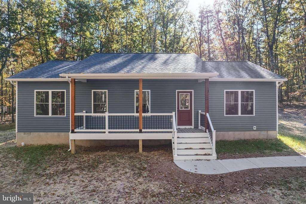 5.3 Acres of Land with Home for Sale in Hedgesville, West Virginia