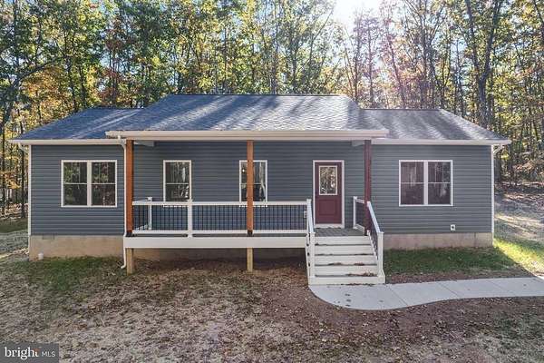 5.3 Acres of Land with Home for Sale in Hedgesville, West Virginia