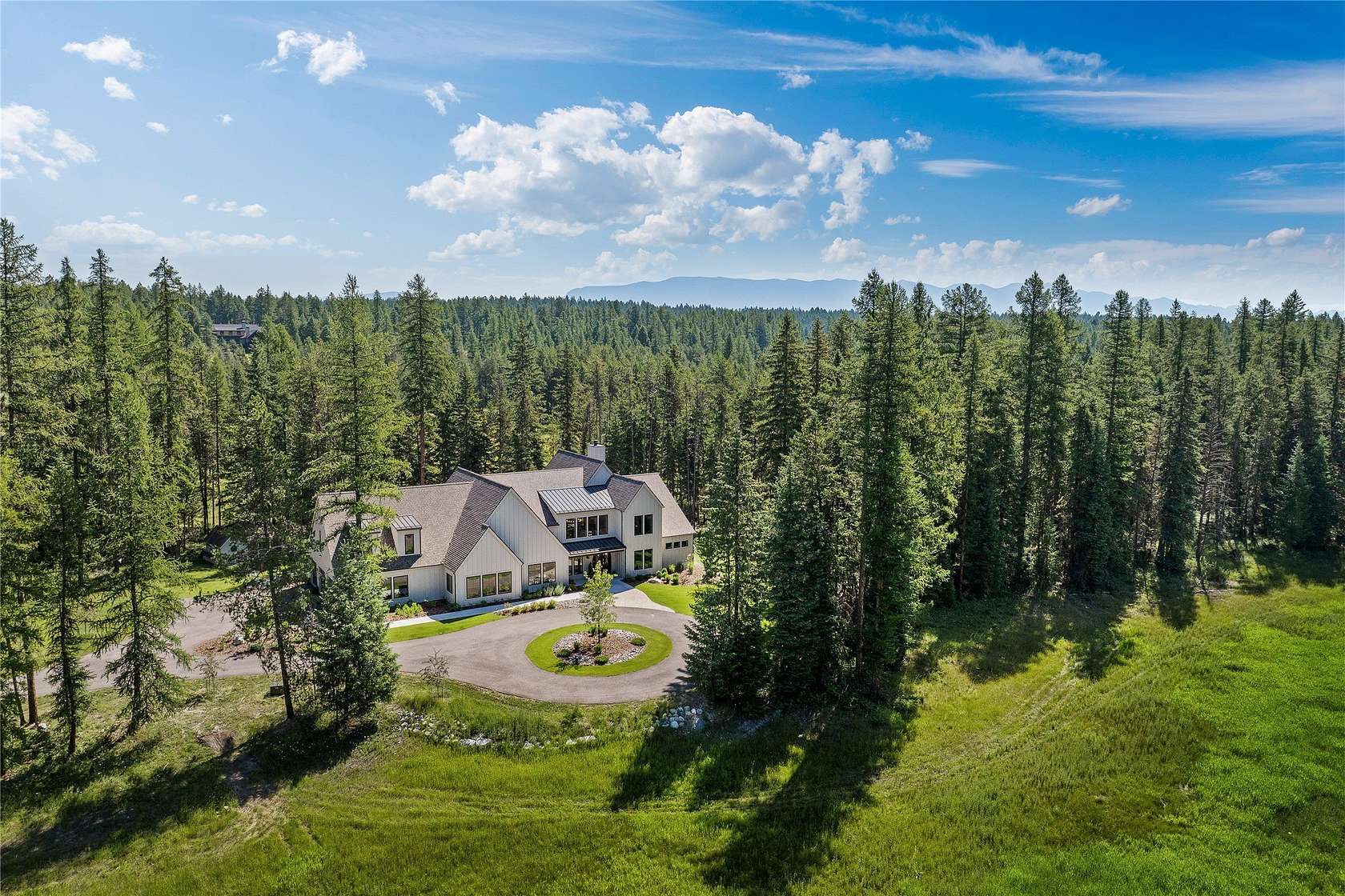 12.5 Acres of Land with Home for Sale in Whitefish, Montana